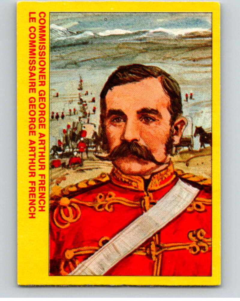 1973 Canadian Mounted Police Centennial #22 Commissioner George French V74291 Image 1
