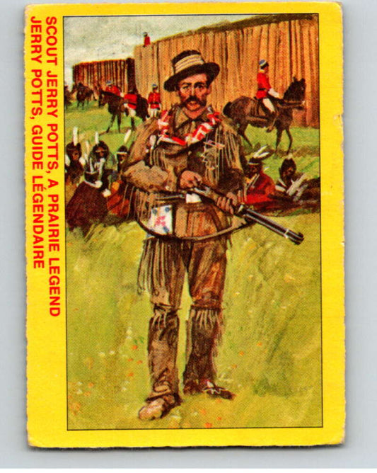 1973  Canadian Mounted Police Centennial #25 Scout Jerry Prairie Legend  V74294 Image 1