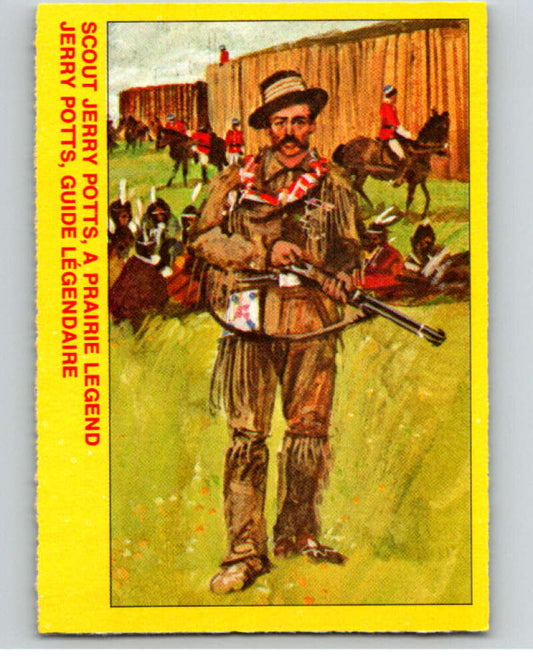 1973  Canadian Mounted Police Centennial #25 Scout Jerry Prairie Legend  V74295 Image 1