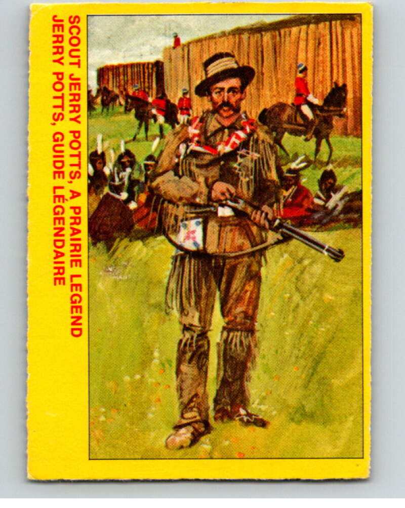1973 Canadian Mounted Police Centennial #25 Scout Jerry Prairie Legend V74296 Image 1
