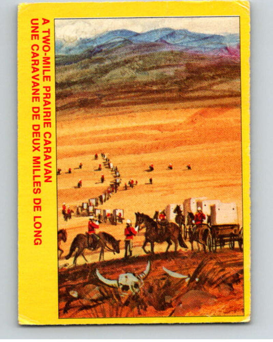 1973  Canadian Mounted Police Centennial #26 A Two-Mile Prairie Caravan   V74297 Image 1