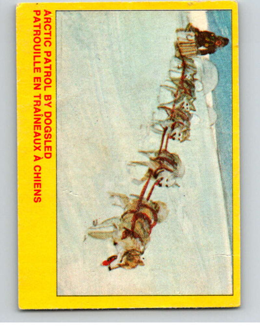 1973  Canadian Mounted Police Centennial #34 Arctic Patrol by Dogsled  V74306 Image 1