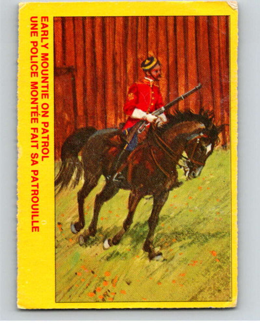 1973  Canadian Mounted Police Centennial #44 Early Mountie on Patrol  V74322 Image 1