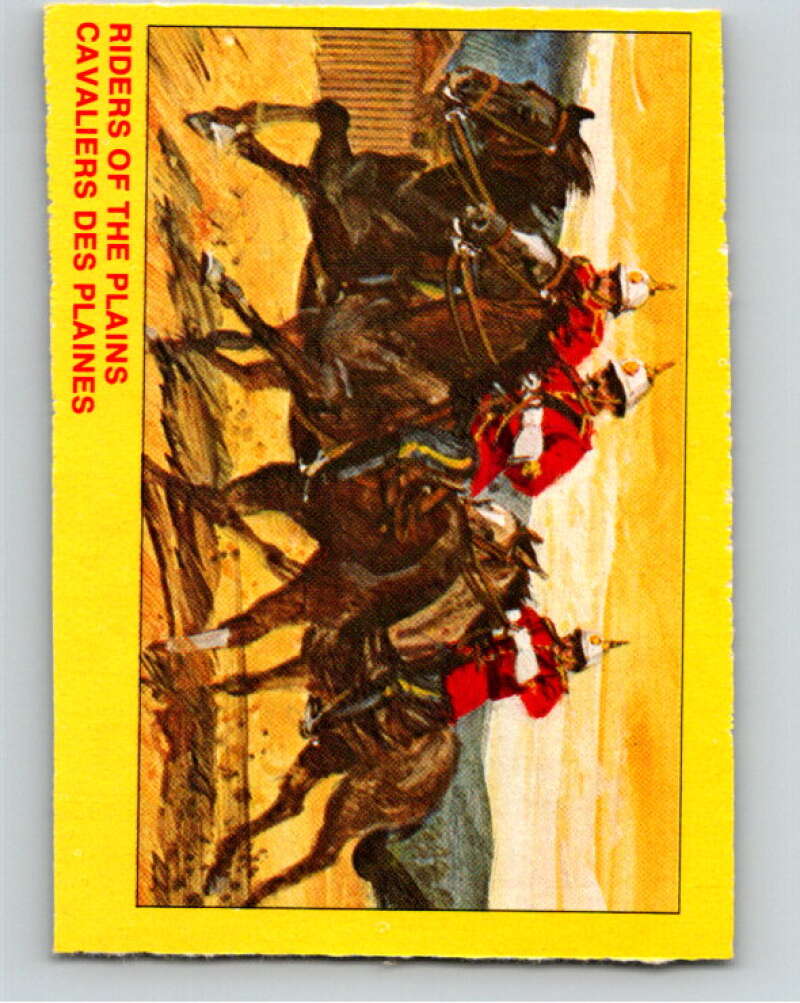 1973 Canadian Mounted Police Centennial #55 Riders of the Plains V74330 Image 1