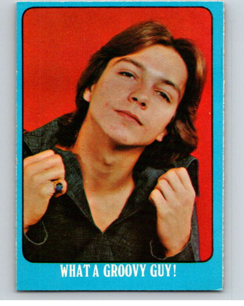1971 Partridge Family Series A OPC #47A What A Groovy Guy V74521 Image 1