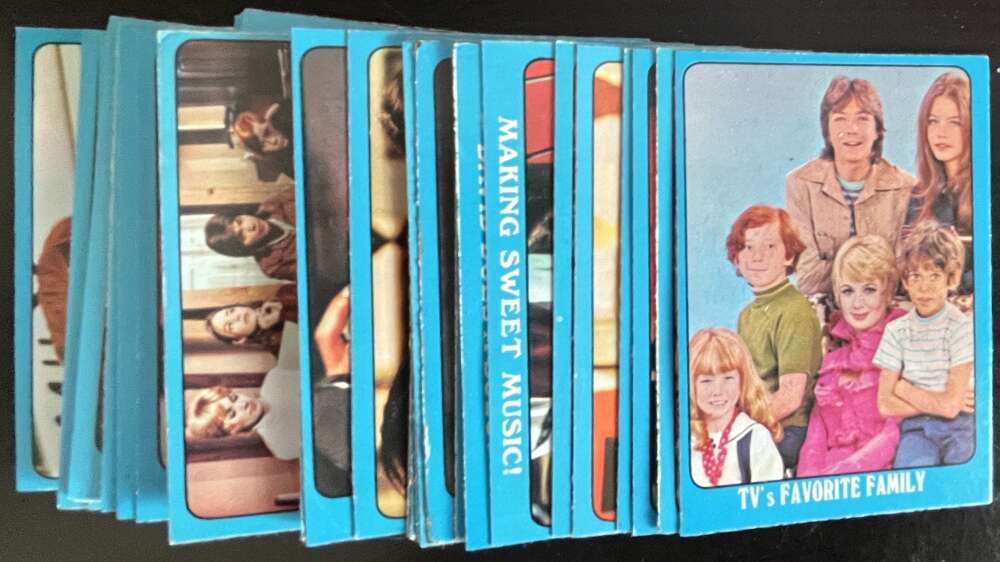 1971 OPC Partridge Family Series A O-Pee-Chee Complete Set 1-55 V74586 Image 1