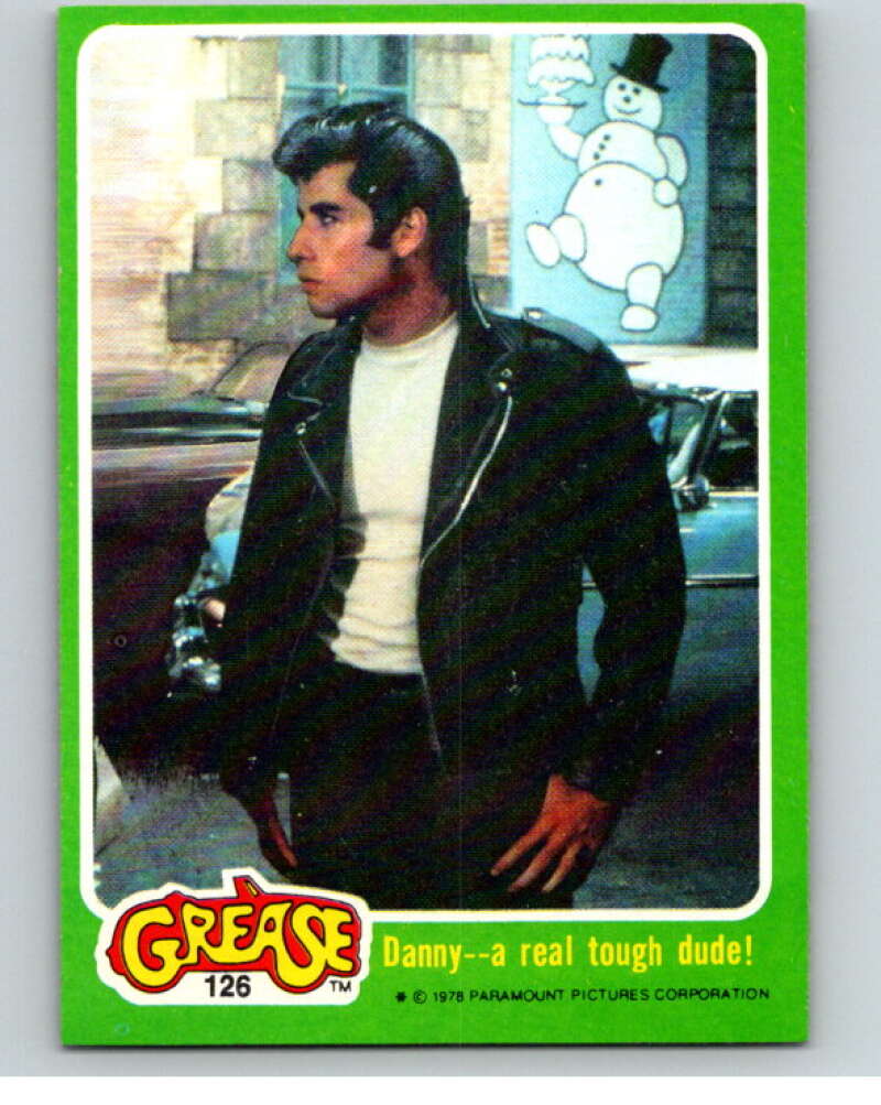 1978 Topps Grease #126 Danny--a real tough dude! V74610 Image 1