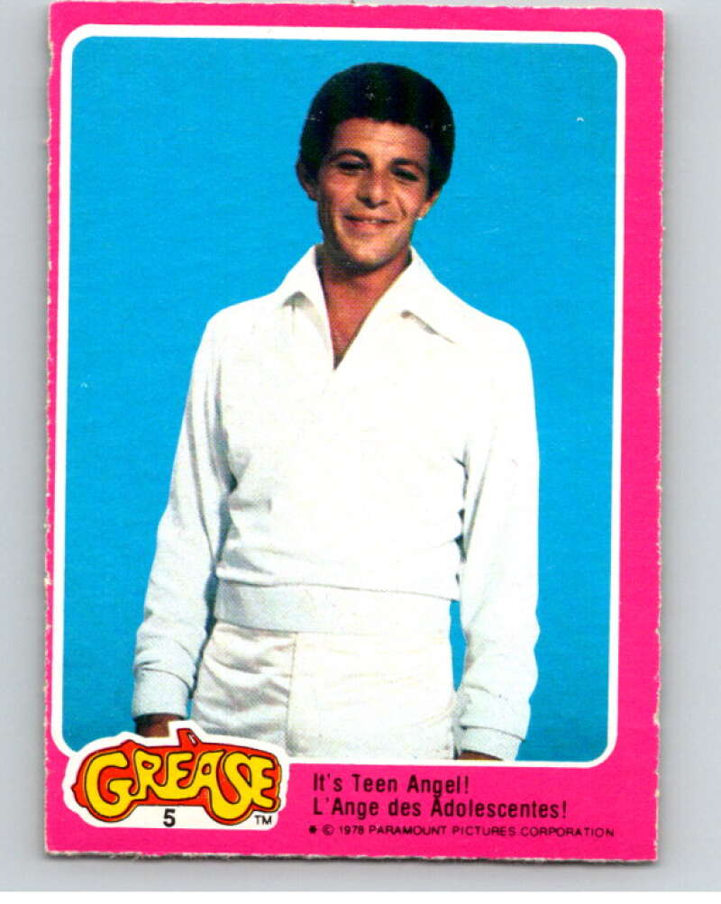 1978 Grease OPC #5 It's Teen Angel! V74619 Image 1