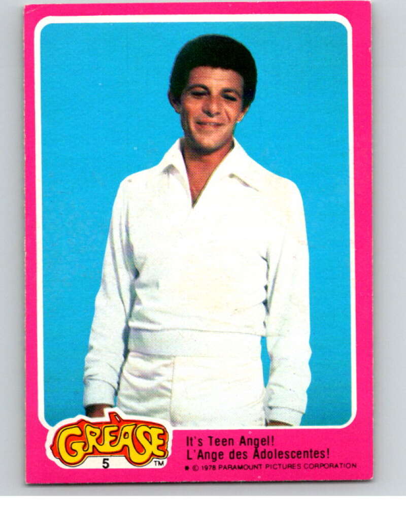 1978 Grease OPC #5 It's Teen Angel! V74620 Image 1