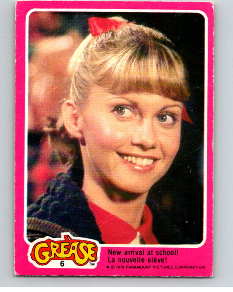 1978 Grease OPC #6 New arrival at school! V74621 Image 1
