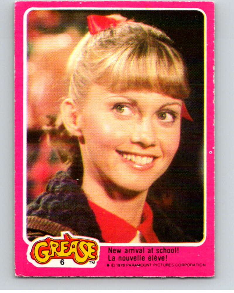1978 Grease OPC #6 New arrival at school! V74623 Image 1