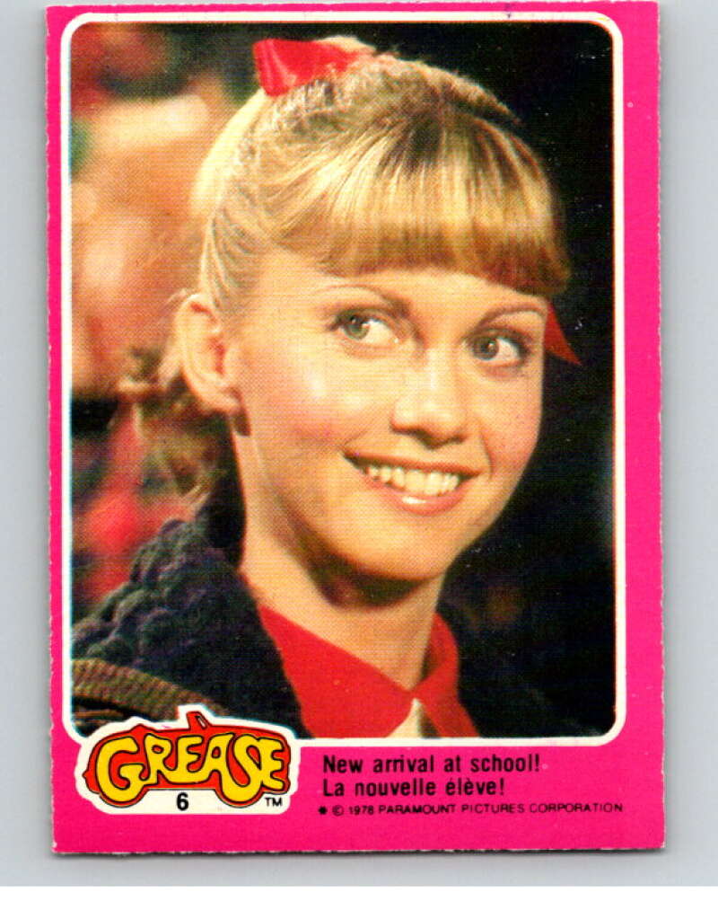 1978 Grease OPC #6 New arrival at school! V74624 Image 1