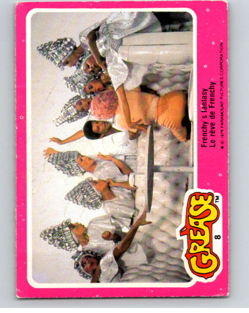 1978 Grease OPC #8 Frenchy's fantasy V74629 Image 1