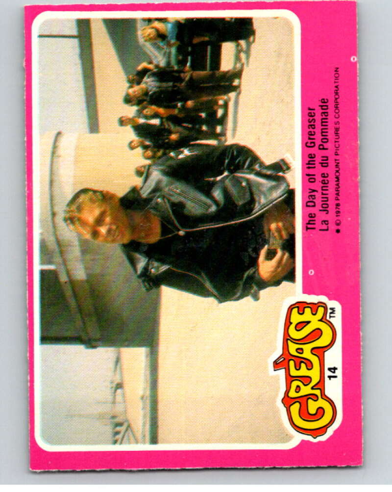 1978 Grease OPC #14 The Day of the Greaser V74643 Image 1