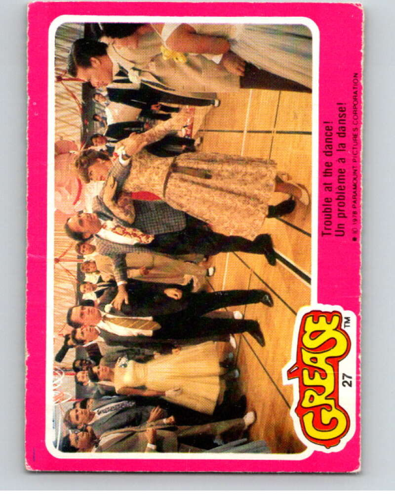 1978 Grease OPC #27 Trouble at the dance! V74666 Image 1