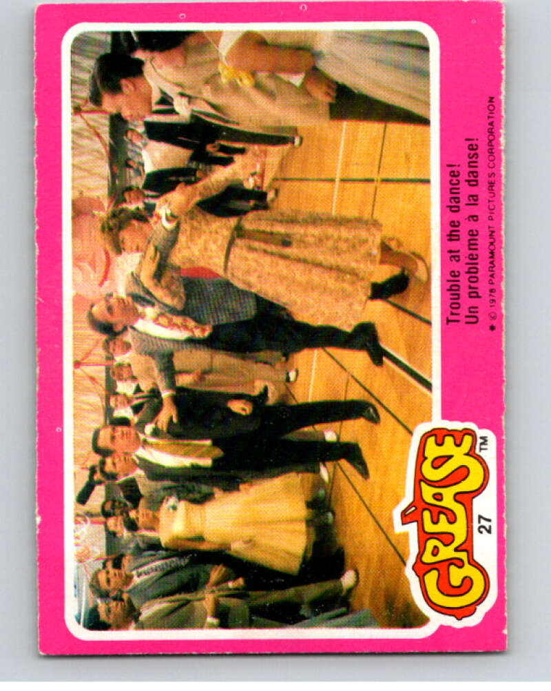 1978 Grease OPC #27 Trouble at the dance! V74667 Image 1