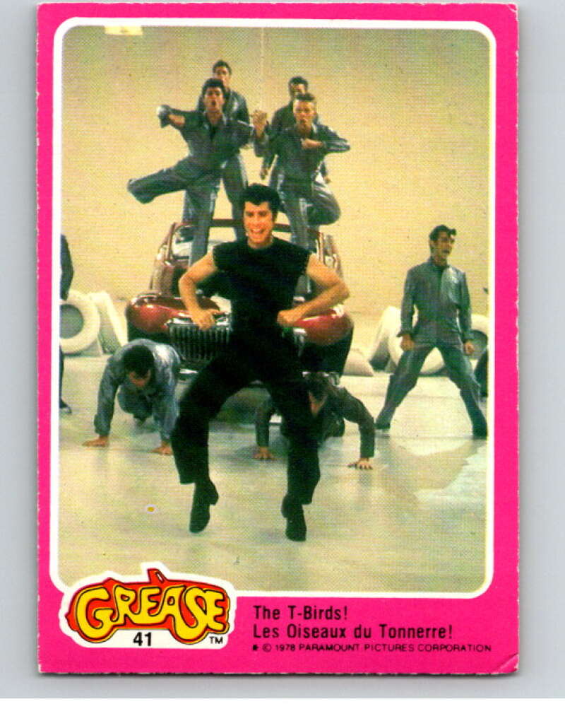 1978 Grease OPC #41 The T-Birds! V74683 Image 1
