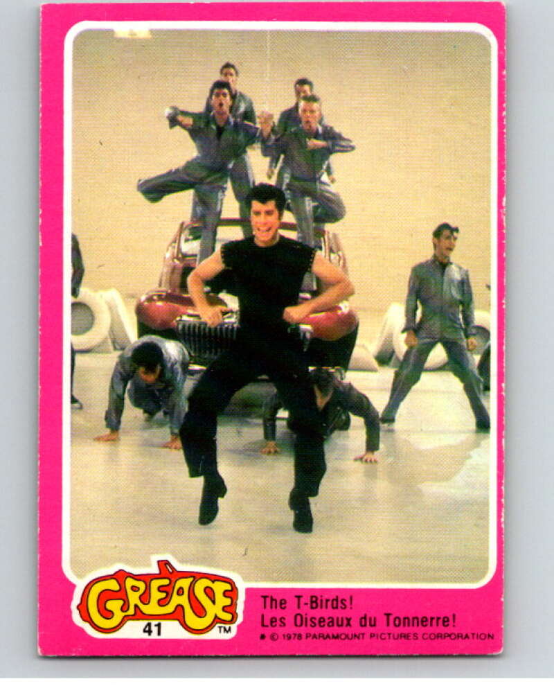1978 Grease OPC #41 The T-Birds! V74684 Image 1