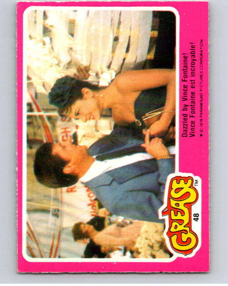 1978 Grease OPC #48 Dazzled by Vince Fontaine! V74699 Image 1