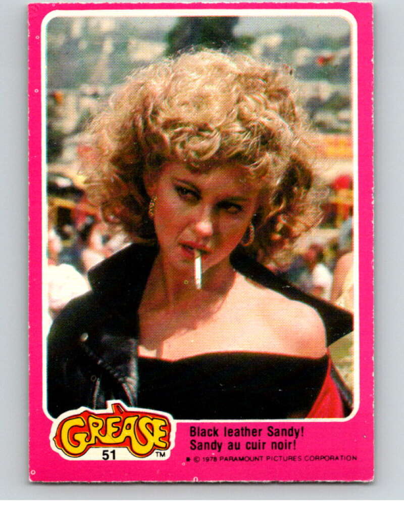 1978 Grease OPC #51 Black leather Sandy! V74704 Image 1