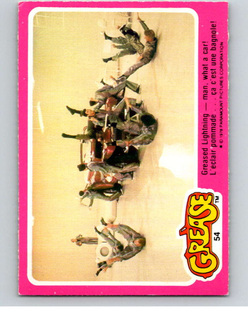 1978 Grease OPC #54 Greased Lightning - man/what a car! V74710 Image 1
