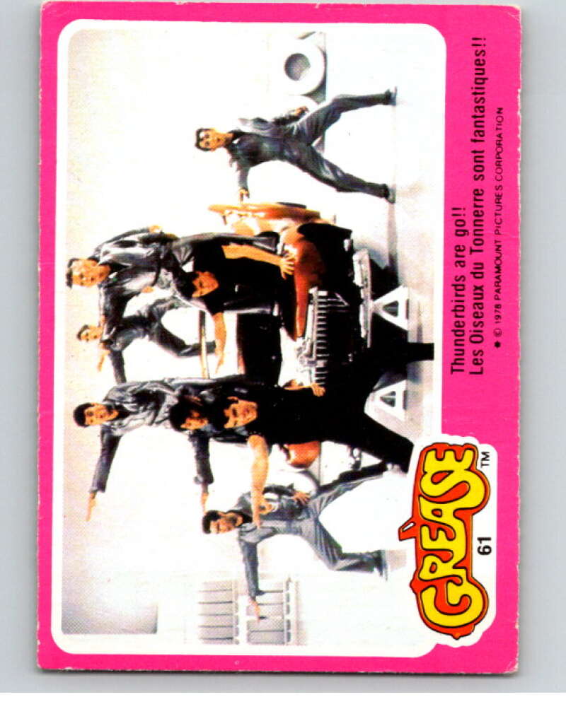 1978 Grease OPC #61 Thunderbirds are go!! V74716 Image 1