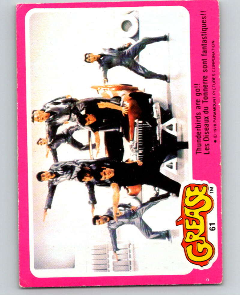1978 Grease OPC #61 Thunderbirds are go!! V74717 Image 1