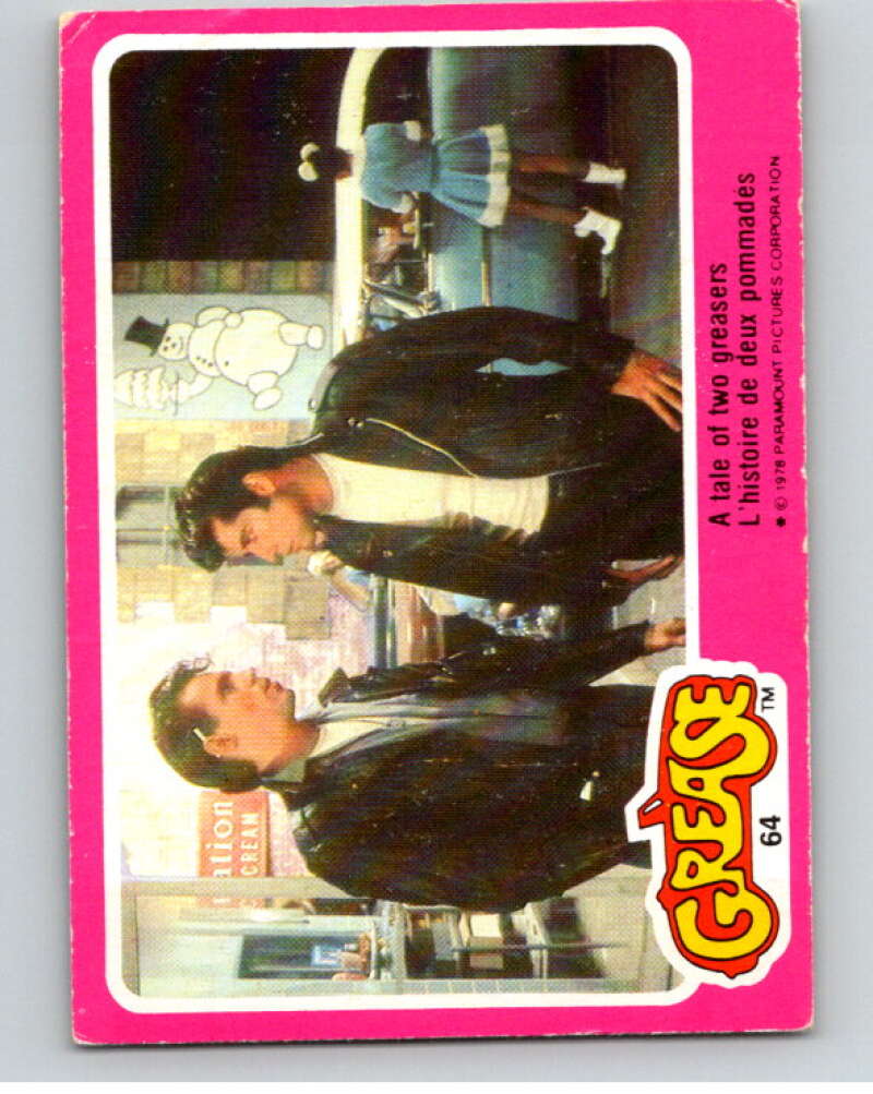 1978 Grease OPC #64 A tale of two greasers V74720 Image 1
