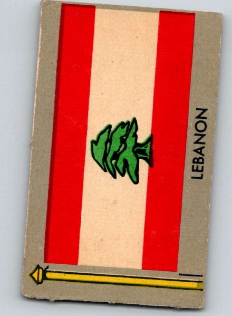 1950 Parade Flags of the World #37 Lebanon V74748 Image 1