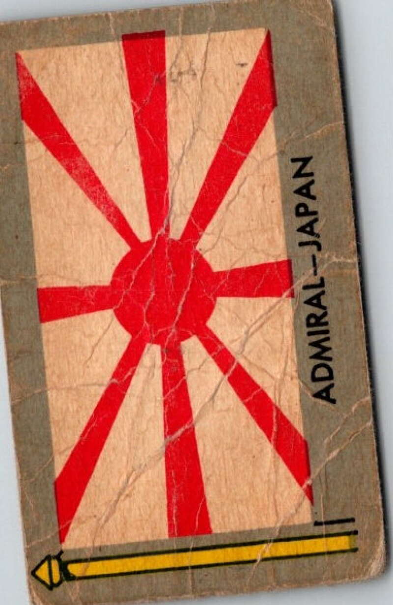 1950 Parade Flags of the World #60 Admiral - Japan V74751 Image 1