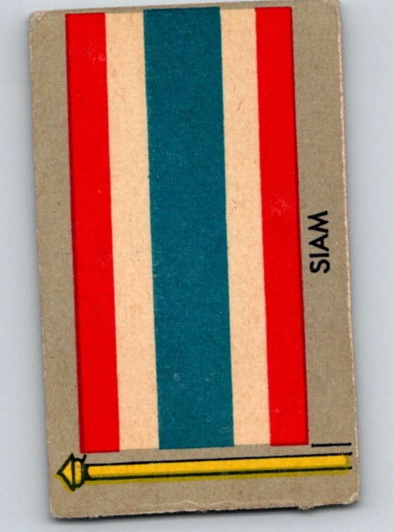 1950 Parade Flags of the World #97 Siam V74758 Image 1
