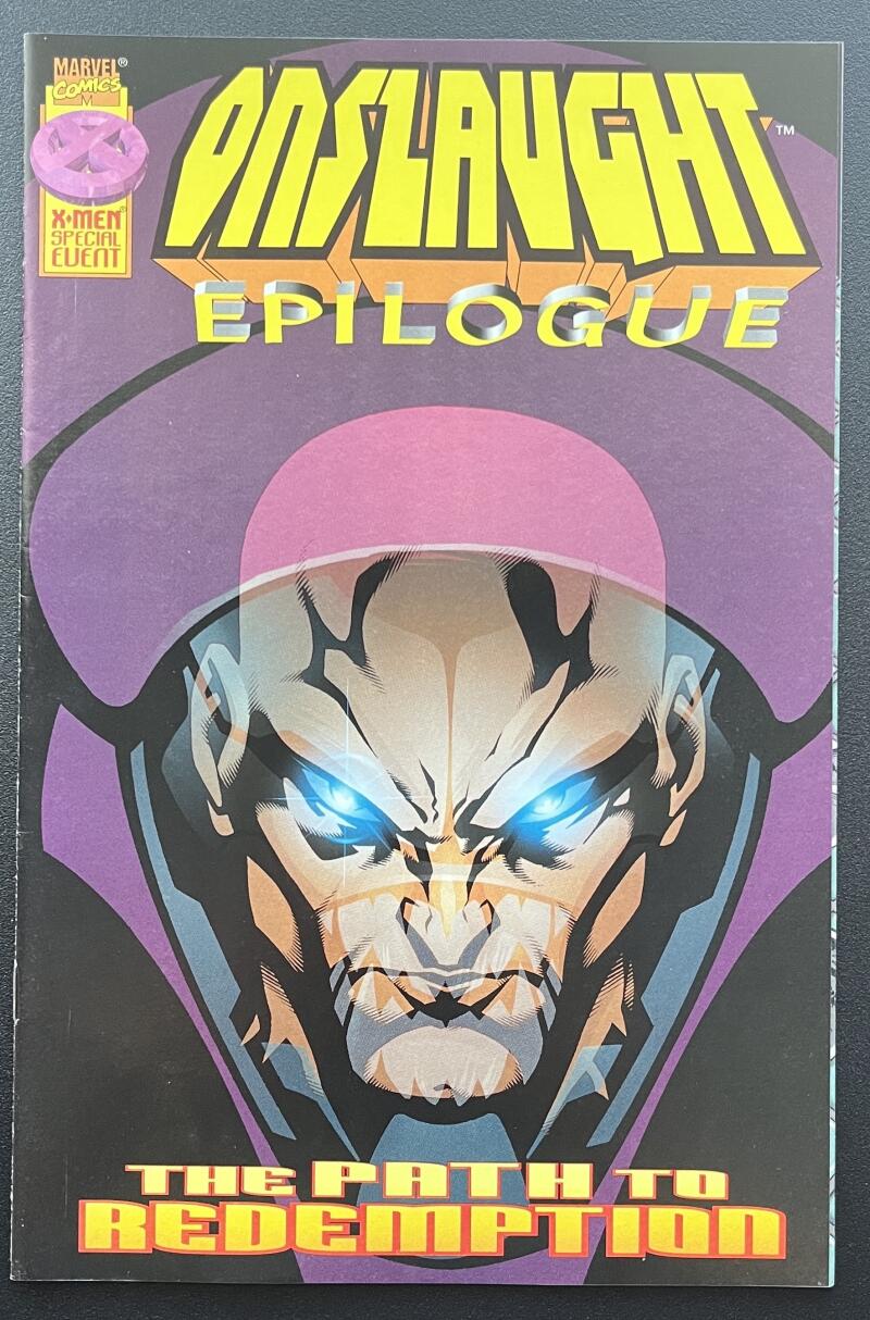Marvel Onslaught Epilogue #1 Marvel Comic Book Feb. 1997 - Direct Edition CB40 Image 1