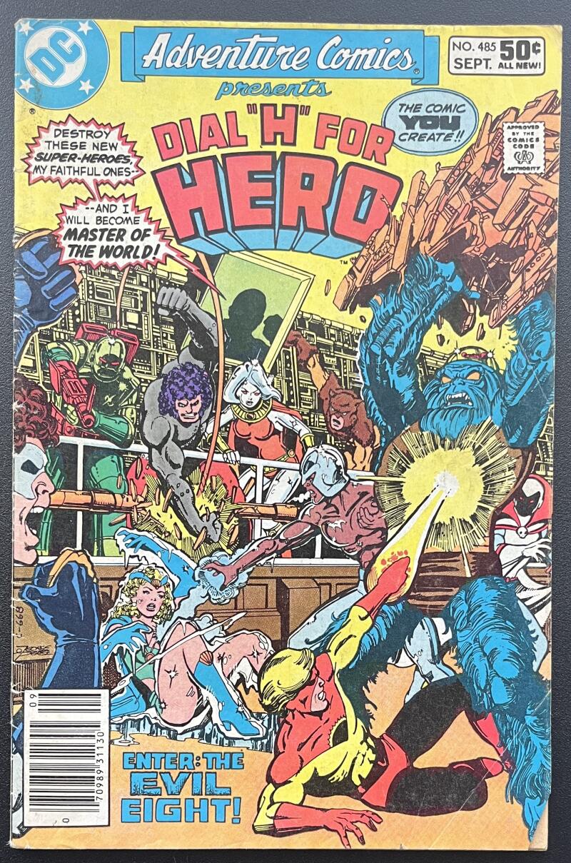 Adventure Dial H For Hero #485 Marvel Comic Book Sep. 1981 - Newsstand Edition CB43 Image 1