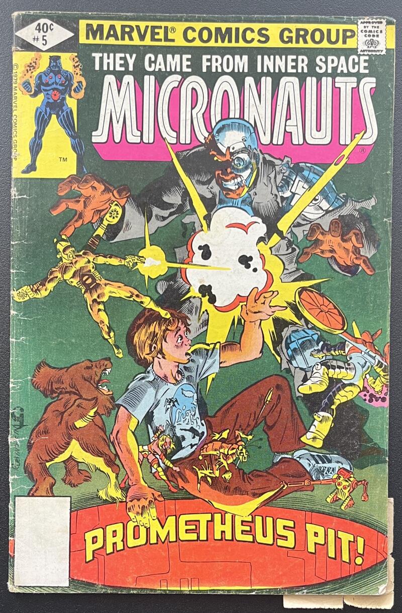 The Micronauts #5 Marvel Comic Book May. 1979 - Bronze Age CB44 Image 1