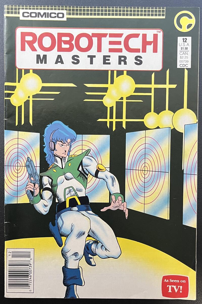 Robotech New Generation #12 Comico Comic Book Dec. 1986 - Modern Age CB54 Image 1