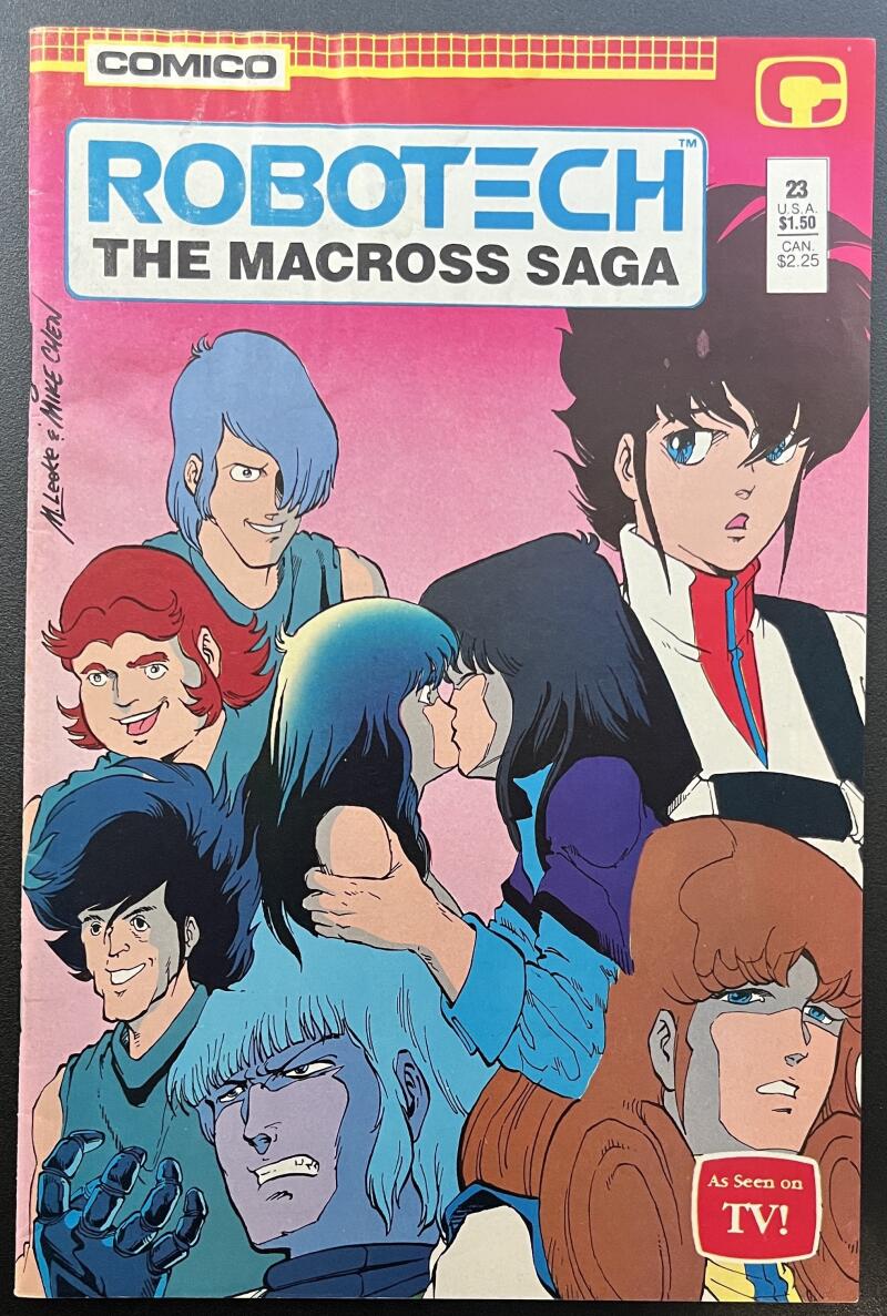 Robotech New Generation #23 Comico Comic Book Nov. 1987 - Modern Age CB65 Image 1