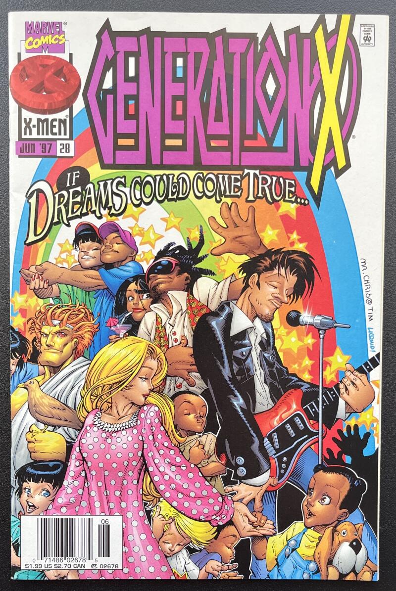 Generation X Dreams Come True #28 Marvel Comic Book Jun. 1997 Newsstand - CB89 Image 1