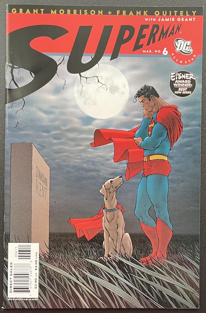 All-Star Superman #6 DC Comic Book Mar. 2007 Direct Edition - CB108 Image 1