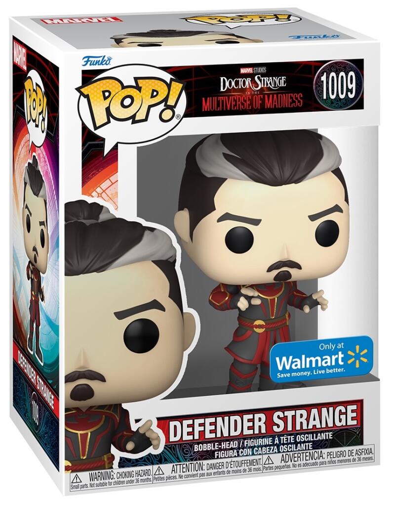 Funko Pop - 1009 Marvel - Defender Strange - Doctor Strange Vinyl Figure *EXCLUSIVE Image 1