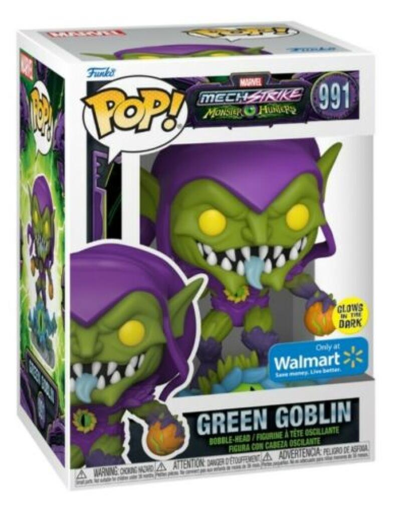 Funko Pop - 991 Marvel - Green Goblin - Mech Strike Vinyl Figure *EXCLUSIVE Image 1