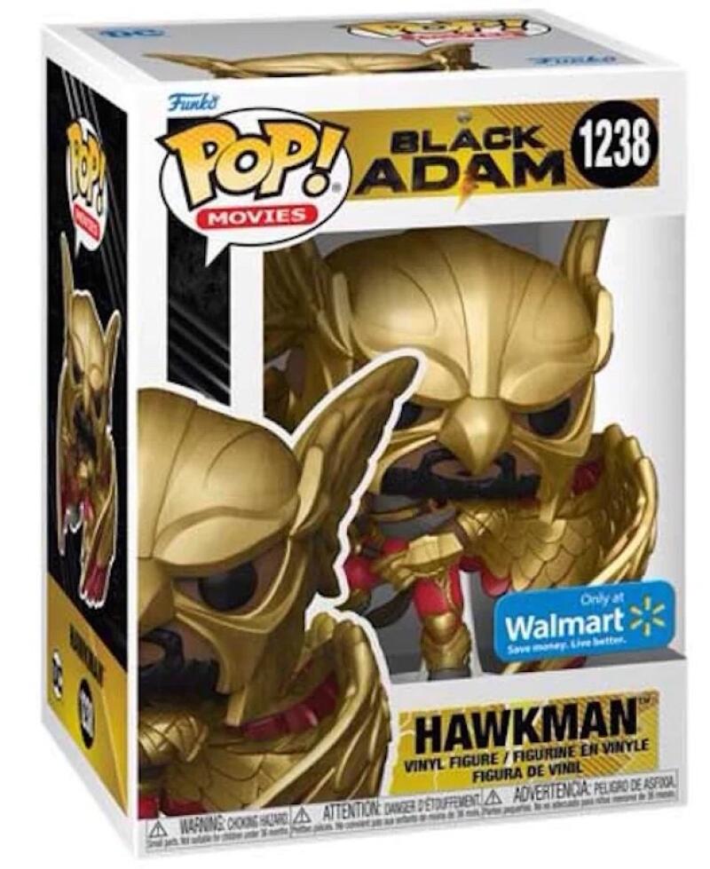 Funko Pop - 1238 Movies - Hawkman - Black Adam Vinyl Figure *EXCLUSIVE Image 1