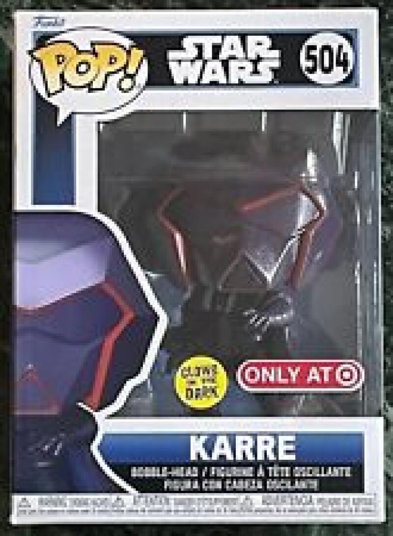 Funko Pop - 504 Star Wars - Karre - Glows in Dark Vinyl Figure *EXCLUSIVE Image 1