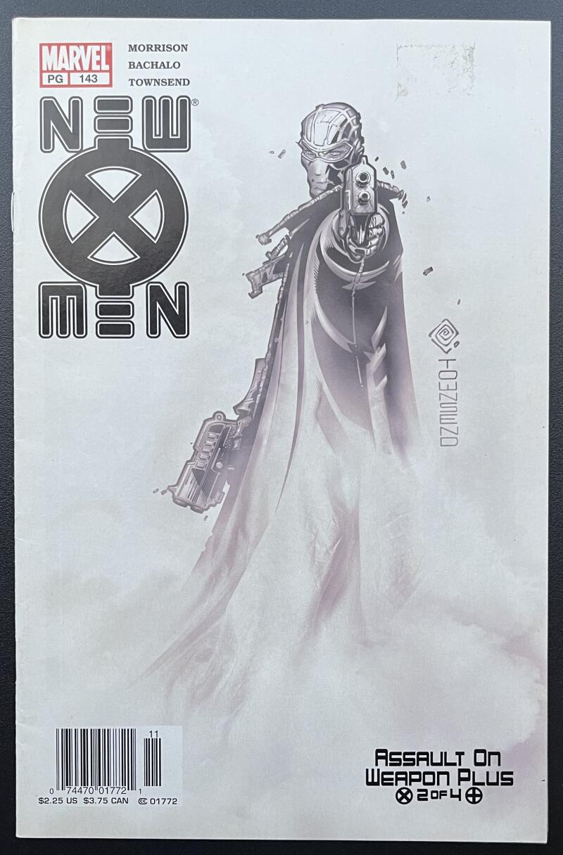 New X-Men Assault Weapon #143 Marvel Comic Book Aug. 2003 Direct Edition - CB185 Image 1
