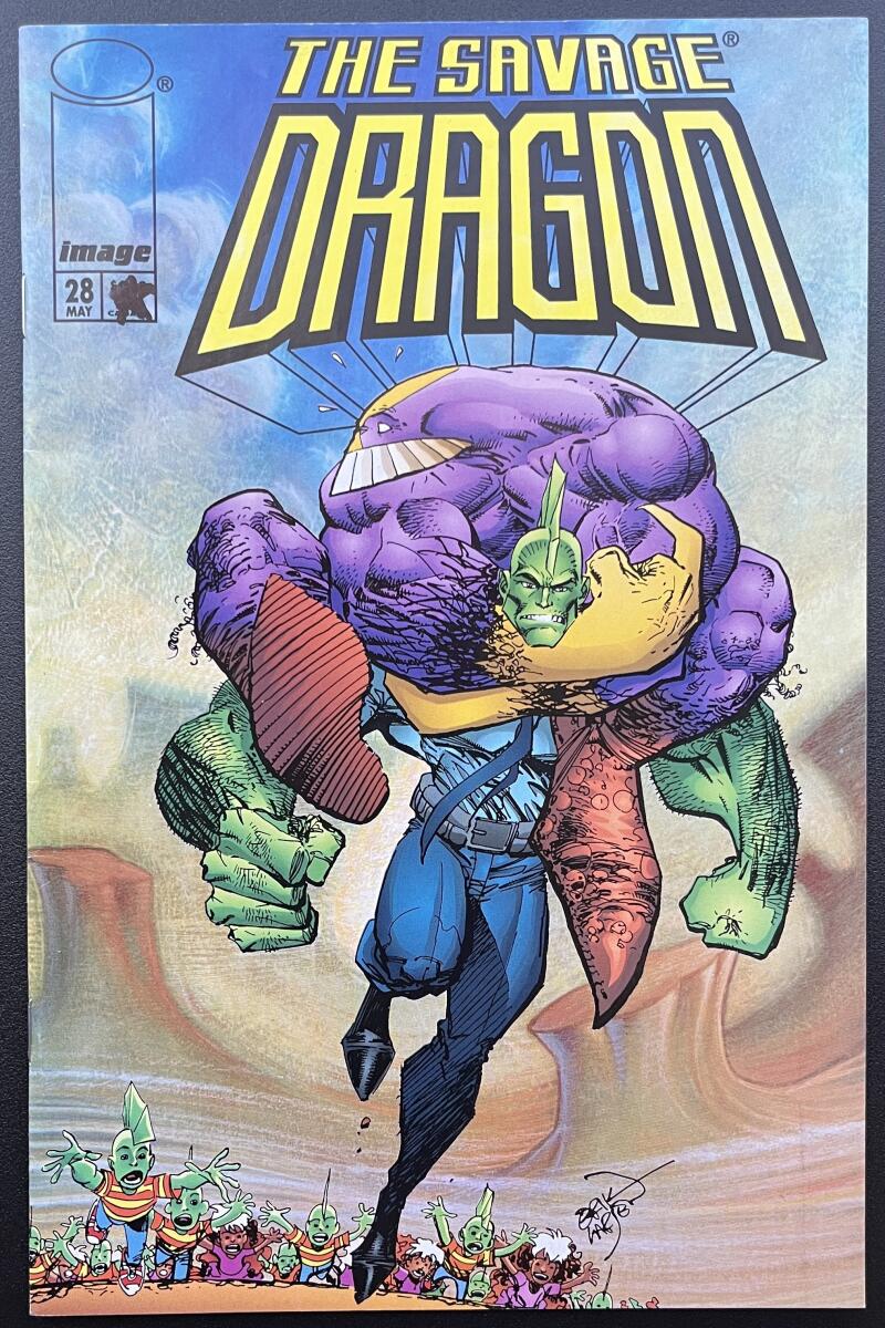 The Savage Dragon #28 Image Comic Book May. 1996 Direct Edition - CB202 Image 1