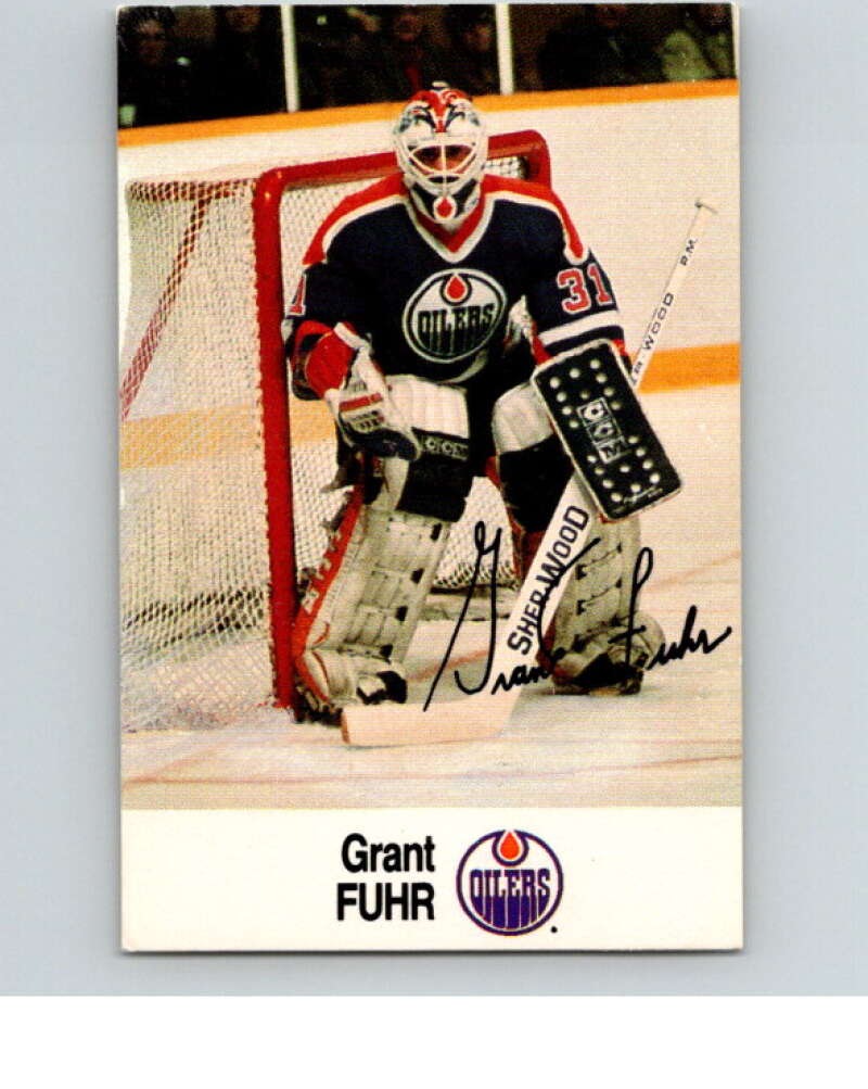 1988-89 Esso All-Stars Hockey Card Grant Fuhr V74763 Image 1
