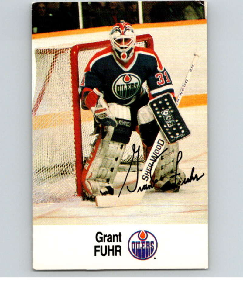 1988-89 Esso All-Stars Hockey Card Grant Fuhr V74764 Image 1