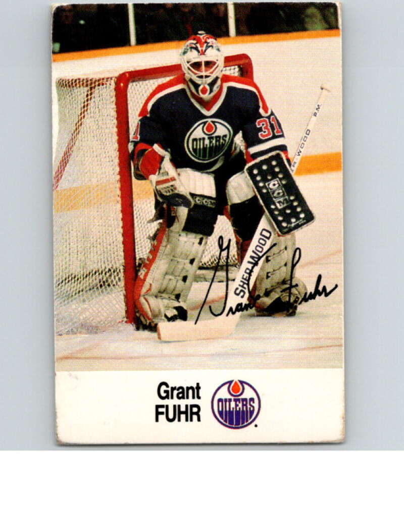 1988-89 Esso All-Stars Hockey Card Grant Fuhr V74765 Image 1