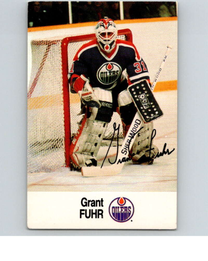 1988-89 Esso All-Stars Hockey Card Grant Fuhr V74766 Image 1