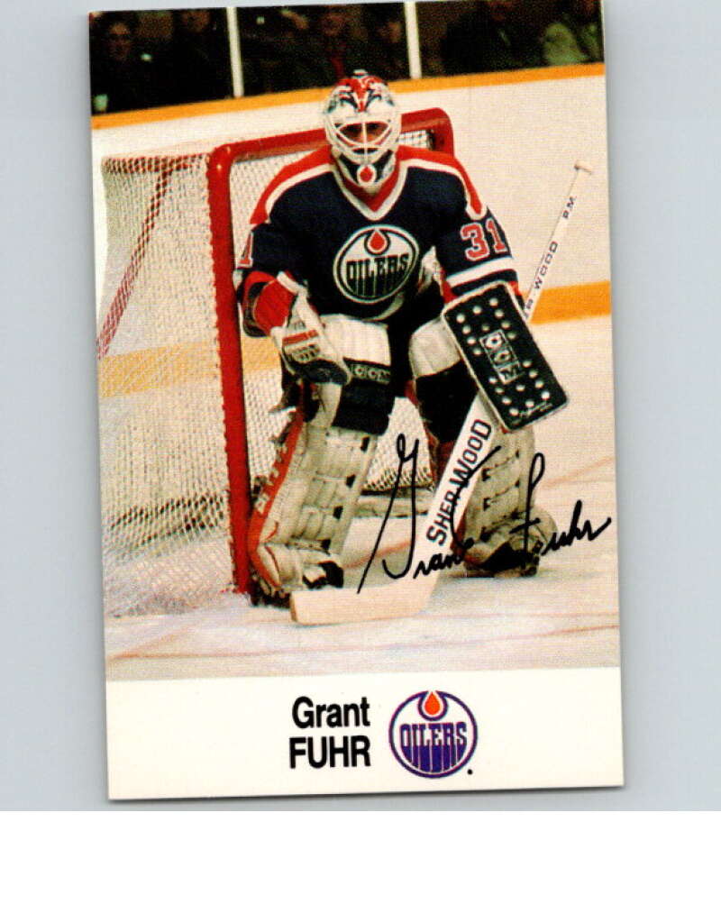 1988-89 Esso All-Stars Hockey Card Grant Fuhr V74773 Image 1