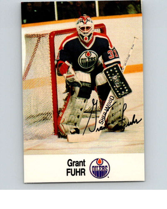 1988-89 Esso All-Stars Hockey Card Grant Fuhr  V74777 Image 1